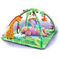 ราคา Fisher Price Rainforest Melodies & Lights Deluxe Gym เพลย์ยิม รุ่นขายดี (5854382109)