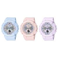 ราคา Casio Baby-G นาฬิกาข้อมือผู้หญิง สายเรซิ่น รุ่น BA-130,BA-130WP (BA-130WP-2A,BA-130WP-4A,BA-130WP-6A) (13529668024)