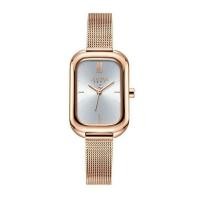 ราคา Julius นาฬิกาแฟชั่นเกาหลีของแท้ % ประกันศูนย์ไทย นาฬิกาข้อมือผู้หญิง สายสแตนเลส รุ่น Ja-1281 (4879262511)