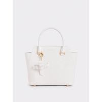 ราคา กระเป๋า charles&keith Large Classic Handbag - White (14606409888)