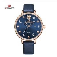 ราคา นาฬิกาผู้หญิง naviforce watch แท้ NF5009 RGBE สายหนัง สินค้าพร้อมส่ง (6004520295)
