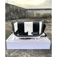 ราคา FREITAG HAWAII FIVE O ผ้าใบสีขาวสกรีนดำ มือ1 ป้ายห้อยพร้อมกล่องF ส่งฟรี freitag (13450811164)