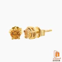 ราคา AURORA ต่างหูทองคำแท้ 75% ฝังพลอยแท้ ประจำเดือนเกิด พฤศจิกายน *ของแท้* (2327176150)