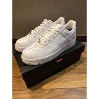 ราคา Nike Air Force 1 Low Supreme White Size: 9.5 แท้ พร้อมส่ง (19449478556)