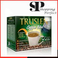 ราคา Truslen coffee bloc ทรูสเลน คอฟฟี่ บล็อก กาแฟดักจับไขมัน 1 กล่อง 10 ซอง (768019831)
