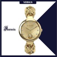 ราคา [ของแท้] Versus by Versace นาฬิกาข้อมือ ผู้หญิง รุ่น Versus S27030017 Broadwood Champagne Dial SS Yellow ปอเรเซีย (15401417401)