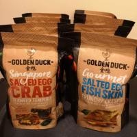 ราคา Golden Duck หนังปลาไข่เค็ม สาหร่ายปูไข่เค็ม นำเข้าจากสิงคโปร์ (2216408060)