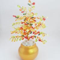 ราคา (handmade) ต้นไม้คริสตัลหลากสี ของชำร่วย ของขวัญ (1893651347)