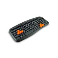 ราคา OKER คีย์บอร์ด ยูเอสบี รุ่น KB- 25A (สีดำ) (316301475)
