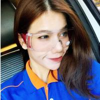 ราคา แว่นตานิรภัย แว่นตาเซฟตี้ สีใส ป้องกันเชื้อโรค จากการไอ จาม แว่นกันลม กันฝุ่นละออง สะเก็ดสิ่งแปลกปลอมต่างๆ แว่นกันน้ำ (7878180817)
