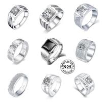 ราคา AIFEI 50รูปแบบเงิน925ต้นฉบับแหวนครอบงำผู้ชายแหวนผู้ชายแหวนเงิน -S1 (7896146577)