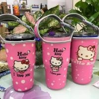 ราคา ถุงใส่แก้ว yeti ลายคิตตี้ (725224309)