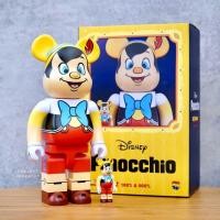 ราคา BE@RBRICK 400%+100% DISNEY : Pinocchio [New] (10390604604)