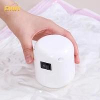 ราคา ที่สูบลมไฟฟ้า เครื่องสูบลมไฟฟ้า ปั้มลมไฟฟ้า ปั๊มลม ถุงสูญญากาศ ไฟฟ้า มินิแบบพกพา สีขาว (20175371357)