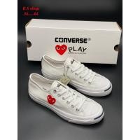 ราคา รองเท้าแฟชั่นConvers Jack Purcell Play ✨ผ้าใบชาย-หญิง ใส่ออกกำลังกาย สินค้าตรงปก (9446530930)