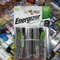 ราคา ถ่านชาร์จ Energizer Size D (ขนาดใหญ่) คายประจุช้า Ni-MH 2500mah 2ก้อน ของแท้ แพคเกจนำเข้าจากยุโรป (22673194319)