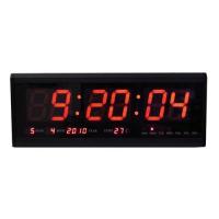 ราคา นาฬิกาดิจิตอล HOTAI LED Calendar Wall Clock HT4819SM (แท้) (38448757)
