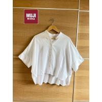 ราคา MUJI x Cotton ผสม ทรงน่ารัก ขาวสะอาด ❌ตำหนิ รอยผ้าสะกิด (21677097851)
