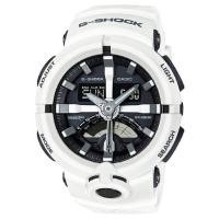ราคา Casio G-Shock นาฬิกาข้อมือผู้ชาย สายเรซิ่น รุ่น GA-500-7A - สีขาว (283187278)