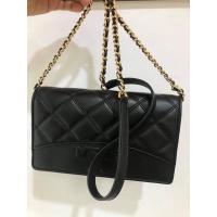 ราคา กระเป๋าTory burch.แท้100%. หนังแกะสายโซ่ร้อยหนัง สีดำสไตล์chanel พรีมาจากอเมริกาค่ะ (7572977346)
