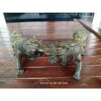 ราคา เสือคู่มงคลเนื้อทองเหลืองเสริมโชคเสริมมงคลเสริมฮวงจุ้ย (19946298177)