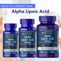ราคา ❄️Alpha Lipoic Acid 300mg , Alpha Lipoic Acid 600 mg❄️วิตามินเร่งผิวขาว นำเข้าจาก USA❄️ (10142330828)