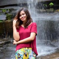 ราคา เสื้อยืด หน้าสั้นหลังยาว ผ้าเรย่อน ผ้ายืด (163456861)