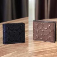 ราคา New coach กระเป๋าสตางค์ชายหนังนูน (3160808645)