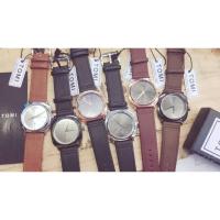 ราคา ⏰ TOMI ⏰ - นาฬิกาสายหนัง มีช่องบอกวันที่ - ขนาดหน้าปัด 40 mm (10601907695)