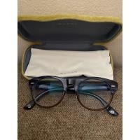 ราคา แว่น gucci มือสอง กรอบน้ำเงิน ของแท้100% (13121582958)