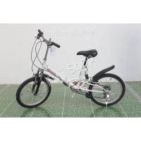 ราคา จักรยานพับได้ญี่ปุ่น - ล้อ 20 นิ้ว - มีเกียร์ - มีโช๊ค - สีขาว [จักรยานมือสอง] (22508234089)