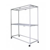 ราคา steakshop-SAKU ราวตากผ้าเหล็กเคลือบสี 1.20 เมตร ขนาด 50x120x150 ซม. (20493990656)