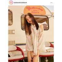 ราคา ✨Used✨ lookbooklookbook Jessica top bubble gum อก 38 นิ้ว ยาว 25 นิ้ว (22537686568)