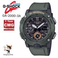 ราคา Casio G-Shock รุ่น GA-2000-3ADR นาฬิกาแบรนด์แท้ 100% รุ่น คาร์บอน สีเขียวขี้ม้าประกันศูนย์ CMG (7507734031)