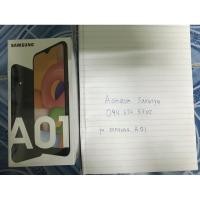 ราคา ซัมซุง a01 สีดำ สินค้ามือ1 ยังไม่แกะซิล (6267131382)