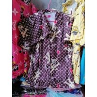 ราคา ⚜️ชุดนอนลายหลุย ชุดนอนลายการ์ตูน⚜️ชุดนอนผ้าคอตตอน (5251457038)