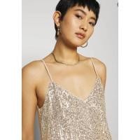 ราคา Banana Republic size xs สายเดียวสีทอง ปักเปลื่อมทั้งตัว (15368377290)