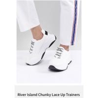 ราคา Sale ส่งต่อรองเท้าผ้าใบผู้หญิงแบรนด์ River Island ของอังกฤษ (13725550039)