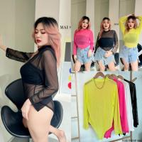 ราคา บอดี้สูทซีทรู เเขนยาวคอเต่า เเซ่บมากจ้าเเม่ แนะนำเลย บอดี้สูทสาวอวบ บอดี้สูทไซส์ใหญ่ ไซส์ใหญ่ Plussize บอดี้สูทสาวอ้วน (22922089114)