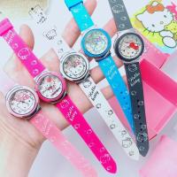 ราคา นาฬิกาเด็ก นาฬิกาข้อมือ ลายคิตตี้ มีหลากสี ราคากันเอง!!! (13128976306)