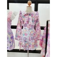 ราคา เดรสโบว์หน้าลายดัฟฟี่สเตลล่า ป้าย Macaron มือ 1 #งานแบ๊ว #งานป้าย #มาการอง #macaron #งานป้ายราคาถูก (4382372531)