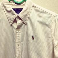 ราคา Ralph lauren เชิ้ต สีเหลืองลายทาง slim fit (4415486844)