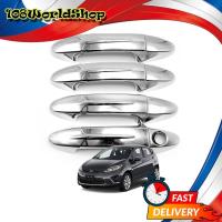 ราคา ครอบมือดึง สี Chrome Fiesta Ford 4,5 ประตู ปี2010-2017 (6184471487)