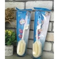 ราคา แปรงล้างNatur ขวดนมหัวฟองน้ำ 360 องศา ฟองน้ำนุ่ม ถนอมขวดนมไม่เป็นรอย (15933778786)