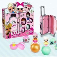 ราคา กระเป๋าลากเด็กเล่น LOL กล่องใหญ่ ด้านในมีไข่LOL ให้ลุ้นหลายใบ สีชมพูน่ารักน่าเล่นมาก (22644110692)