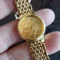 ราคา นาฬิกา AUREOLE หน้าปัดทองแท้ 24 K (7904817345)