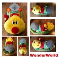 ราคา ♦️มือ 2♦️หนอนน้อยโยกเยกไม้ Wonderworld (7615688859)