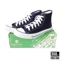 ราคา ส่งฟรีรองเท้าผ้าใบ Goldcity1252 หุ้มข้อสูง สีกรม (2487813497)