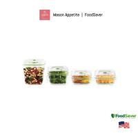 ราคา FoodSaver Fresh Container 4-Piece Bundle ชุดกล่องสุญญากาศรุ่น Fresh 4 ชิ้น FA4SC3358T2002 กล่องใส่อาหาร (11217620820)
