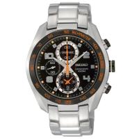 ราคา Seiko Criteria Chronograph Sapphire นาฬิกาข้อมือ สีเงิน/ดำสายสแตนเลสรุ่นSNDD37P1 (340015705)